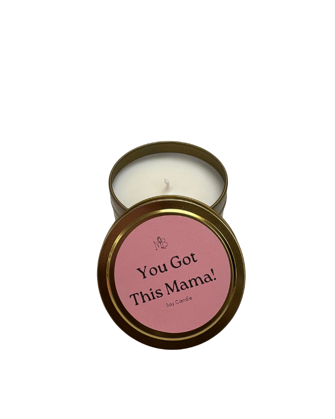 MommyBlooms Jasmine Soy Candle