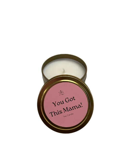 MommyBlooms Jasmine Soy Candle